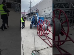 250kn 수압 케이블 당기기 전선 건설용 케이블 스트링 장비