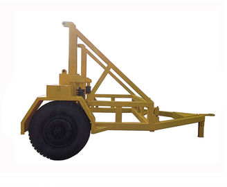 주문 3T - 10T 현탁액 케이블 드럼 권선 운반대 트레일러는/지하에 공구에 케이블을 답니다 online manufacture