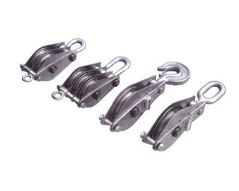 주문 10 - 20 톤 밧줄 단 하나 구획에서 사용되는 드는 활차 장치 강철 Sheave online manufacture
