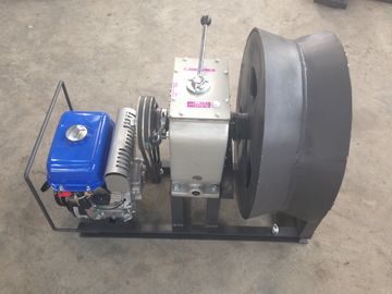 주문 3 케이블 묶기를 위한 Yamaha 가솔린 엔진을 가진 윈치를 당기는 톤 600 직경 케이블 캡스턴 online manufacture