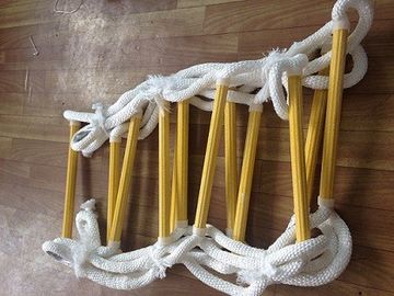 주문 경량 안전은 H 유형 휴대용 절연제 실크 사다리를 도구로 만듭니다 online manufacture