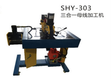 주문 SHY-303 다 기능 자르고, 구멍을 뚫고 구부리기를 위한 유압 공통로 가공업자 기계 online manufacture