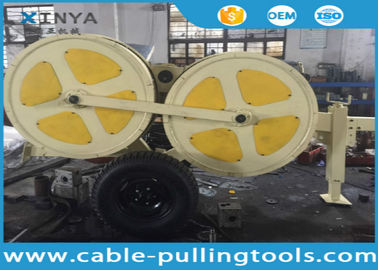 주문 220KV 머리 위 선 전송에서 사용되는 유압 철사 지휘자 장력기 online manufacture