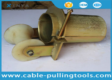 주문 나일론 바퀴를 가진 100mm 케이블을 당기기를 위한 종 입 케이블 롤러 online manufacture