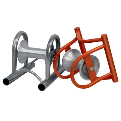 주문 지하 단일 케이블 설치 가이드 롤러 알루미늄 나일론 휠 마인홀 케이블 롤러 online manufacture