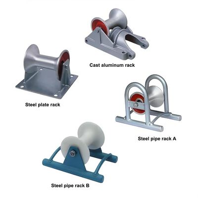 주문 직선형 나일론 알루미늄 합금 케이블 지상 롤리 블록 online manufacture