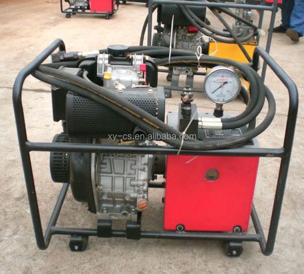 주문 80Mpa Diesel Hydraulic Power Pump 1.6L/min Flow 220V Steel online manufacture