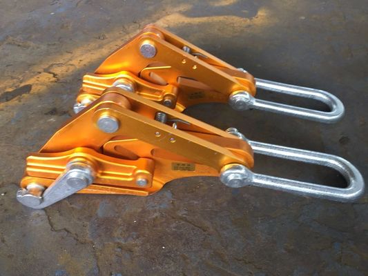 주문 Corrosion Resistant Aluminum Alloy Cable Clamps with 40KN Rated Load and 32mm Max Opening for Power Construction online manufacture