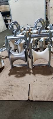 주문 Heavy Duty Cable Pulling Roller with 120x58mm Wheel Size and High Load Capacity for Durable Construction online manufacture