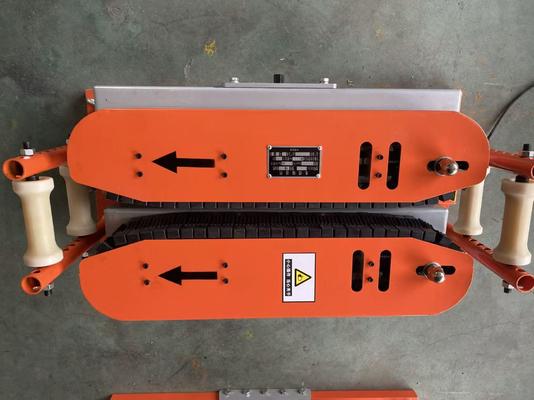 주문 1KN 용량과 30-200mm 케이블 지름의 중량 케이블 컨베이어 및 피더 online manufacture