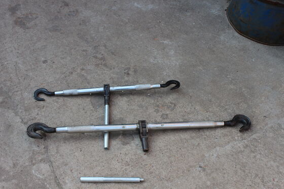 주문 2 톤의 중량 철사 로프 텐셔너, 듀얼?? 크 디자인 및 케이블 튼튼을 위한 조절 가능한 턴버클 online manufacture