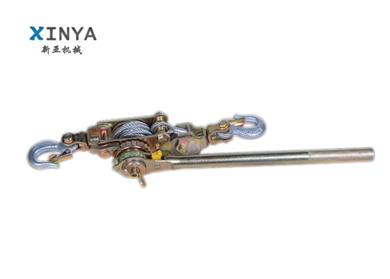 부식 방지 강철 및 360° 핸들 움직임을 갖춘 2톤 정격 하중 래칫 케이블 풀러 (건설 텐셔닝용)