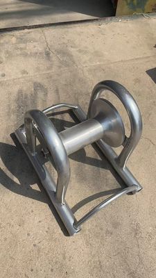 10KN 등급 부하 중용 알루미늄 직선 케이블 롤러 지하 및 오버헤드 케이블 설치에서 부드러운 와이어 당기는